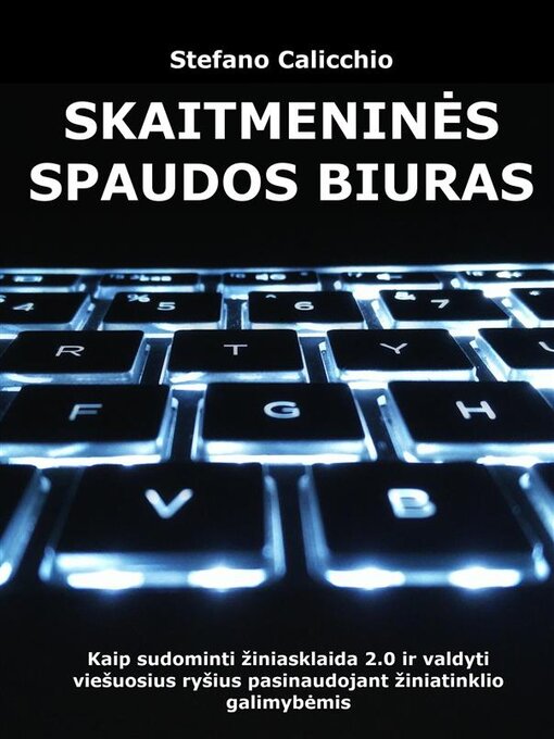 Cover image for Skaitmeninės spaudos biuras